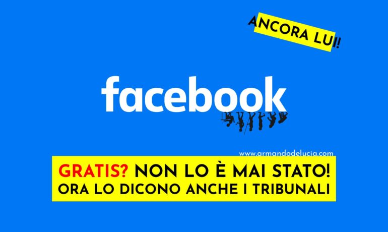 Facebook è gratis? La verità è che non lo è mai stato!